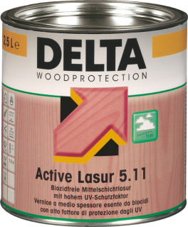 DELTA Active Lasur 5.11, pigmentovaný - balení 2,5l